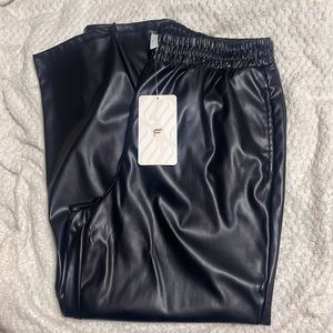 Vegan Leather Pants